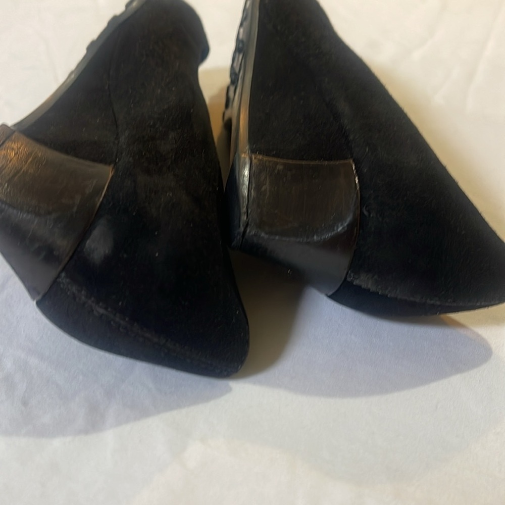 TODS Black Suede Heels - Picture 7 of 8